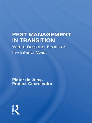 cover image of Pest Management In Transition